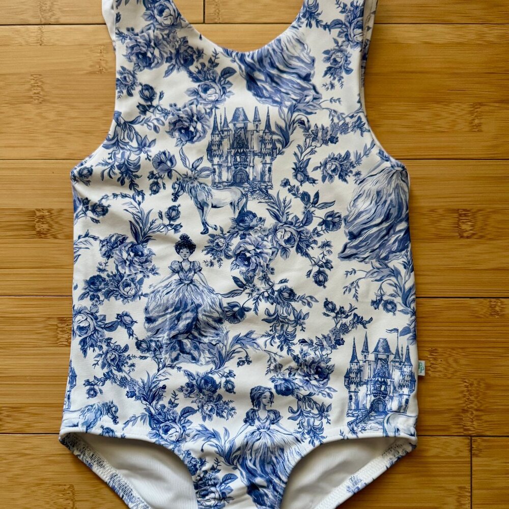 NWOT  Posh Peanut Stretchy Classic Leotard - Briar (PERFECT DESIGN PLACEMENT)